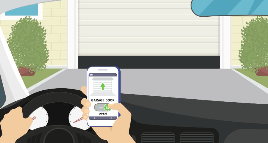 Garage door automation tips for Shreveport
